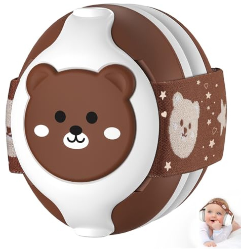 Générique Casque Anti-Bruit Bébé 0-3 Ans – Réduction Sonore 25 dB – Protection Auditive Certifiée CE – Bandeaux Ajustables et Antidérapants – Confort Idéal Nourrisson et Enfant
