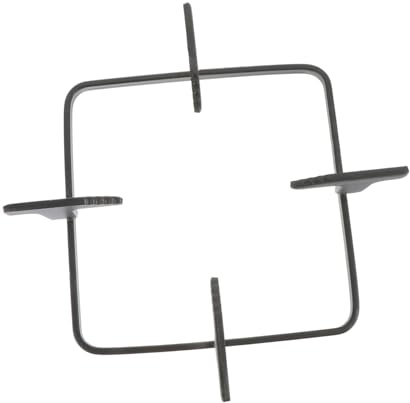 Rejilla Cuadrada para Estufa de Gas de Hierro Fundido Negra | Estructura Estable, Resistente Deformación, Instalación Sencilla, Resistencia al Aceite, Uso en Cocina