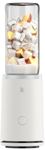 WMF Mix & Go Touch - sea shell, Smoothie Maker, Personal Blender, Einhandbedienung, 500 W Leistung, Standmixer, auslaufsichere To-Go Flasche, 0416770001