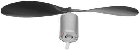 DECORNIJIA Mini Generador Eólico Educativo Portátil Micro Motor de Turbina para Enseñanza Física Modelo Científico de Energía Eólica para Kit Didáctico de Aerogenerador Pequeño