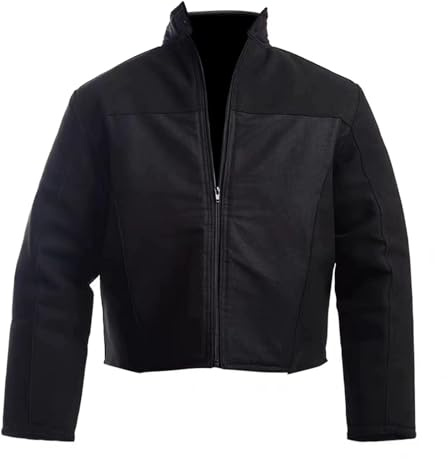 WANGCEPLSD Fencing Gear, Langarmjacke, Schutzanzug, Fechten Ausrüstung, mit Reißverschluss, PU Canvas, Verstärkter Schutz(XL)