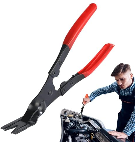 Alicates para quitar remaches – Alicates para quitar remaches – Herramienta de reparación de revestimiento de coche – Para el interior del coche, tablero de instrumentos, rueda de puerta, tapicería de