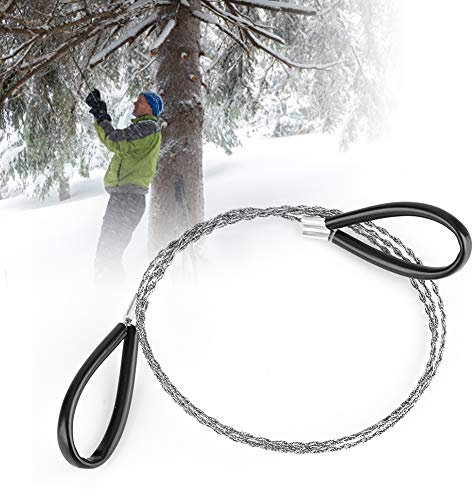 Dibiao Sierra de Alambre de Acero Herramienta de Supervivencia de Camping de Viaje de Emergencia Al Aire Libre de Desplazamiento