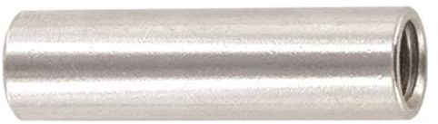 Verbindungsmuttern Rund A2 Edelstahl DIN 9070 Langmuttern Gewindemuffen M6 – M16 (2, 16 x 40)