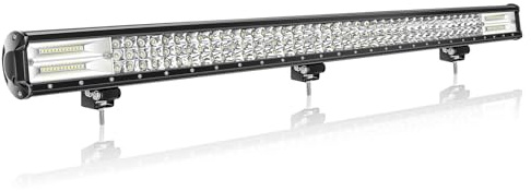 Willpower 45 Zoll LED Arbeitsscheinwerfer Bar 612W 12V 24V Flutlicht Spotlight Lightbar Zusatzscheinwerfer für Auto Offroad Traktor SUV UTV ATV