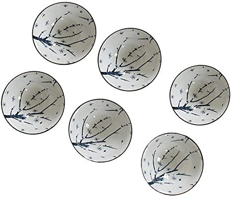 Set da tè Kungfu, set da tè, servizio da tè teiera Blu-Wei? Tazza da tè in Porcellana Confezione Regalo Tradizionale Cinese Tea Breaker Stile retrò Antico Artigianato Set da 6 Pezzi Tazza da tè Cerimo