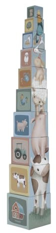 Little Dutch 7139 Stapelwürfel Stapelturm - Little Farm