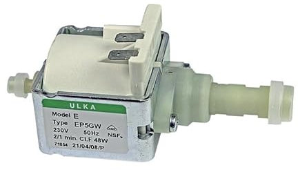 LUTH Premium Profi Parts Pompa Ulka EP5GW 48 W 230 V compatibile con Philips Saeco 996530007753 12000140, DeLonghi 5113211311 Krups MS-622743 per macchina da caffè