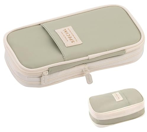 DKDDSSS Federmäppchen mit Grossem Fassungsvermögen, Mäppchen Mädchen Teenager, Langlebig Federtaschen, Erweiterbar Mäppchen Mädchen, Schreibwaren Pencil Case Geschenk