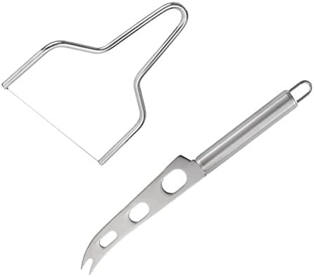 ABOOFAN Couteaux de Fromage Acier Inoxydable Coupe-fromage et Trancheuse Set de Coupe-beurre avec Lame Fine