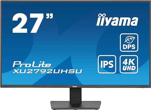 iiyama XU2792UHSU-B6-27, IPS, 3840 x 2160/60Hz, 1H1DP