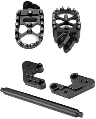 Moto Pedali Per Sur Per Ron Per Light Per Bee Per Lightbee XS Per Il Resto Staffa Pedana Leva Poggiapiedi Pedane Con Accesso Allo Sporco Moto Pedane(Bundle)