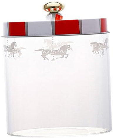 CIYODO Carousel Storage Jar Sealed Jar for Dried Fruit Coffee Tea Candy Use in Pantry