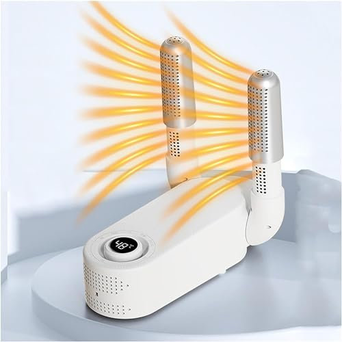 SSGLTEC Boot Dryer,Shoe Dryer, Shoe Dryers for Sneakers, Boot Dryer Foldable with Heat Fan Portable Folding Design and Timer, Boot Dryer Portable Show Dryer for Different Types of Footwear