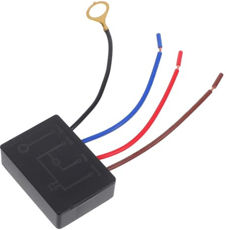 MAGICLULU Interruttore Touch Rilevamento Per Lampada Da Scrivania Con Funzione Dimmer Modulo Regolatore Per Lampadine Led e Incandescenti Facile Installazione Materiale Resistente Al Calore