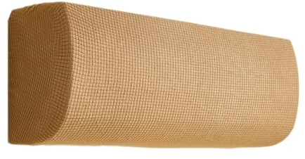 Housse Anti-poussière Murale Pour Climatiseur D'intérieur (88-110 Cm) – Lavable En Machine, Extensible, Ourlet Et Joint Élastiques, Facile À Mettre Enlever, Protège Des Débris(Gold,90-110cm)