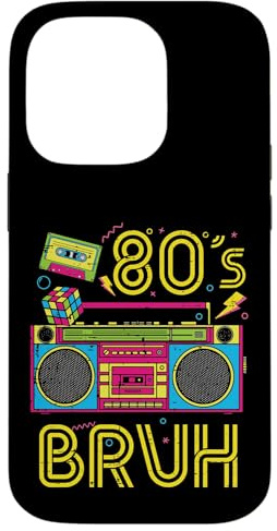 Bruh Boombox Radio stéréo rétro années 80 pour Hommes, Femmes, Enfants Coque pour iPhone 14 Pro