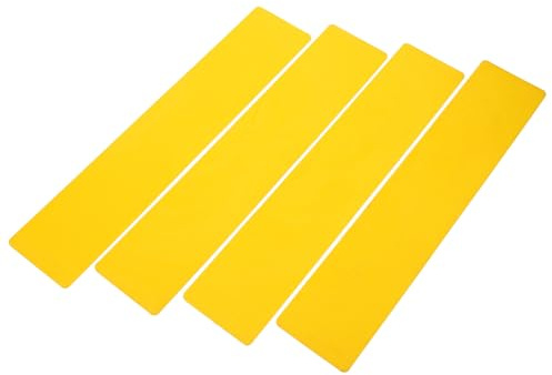 GALPADA 4 Pezzi Marcatori da Campo per Allenamento Tennis Adesivi Agility Training Marker Resistente e Sicuro per Campi Sportivi Calcio e Basket