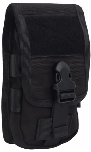 Gexgune Taktische doppelschichtige Handytasche Molle Handytasche Geld Werkzeuge Tasche Gürtel Militär Jagd Molle Gürteltasche Taillentasche
