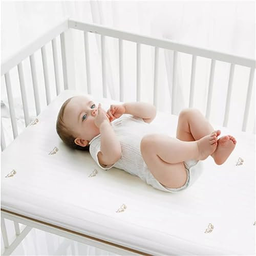 HJDSUDU wasserdichte Kinderbettmatratze, Gesteppte Babymatratze, Extra Weich, Atmungsaktiv Und Geräuschlos, Für Kinderbetten Und Kleinkinderbetten,A,120 * 65CM