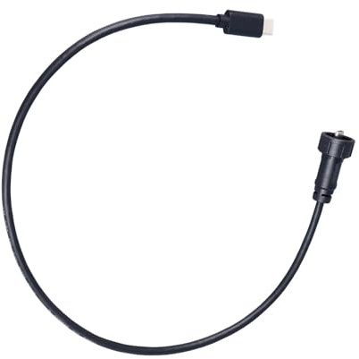 Aramox Typ C Hane-kontaktkabel USB C 3.0 Hane-kontaktkabel PA66 E10 Snäppskarv 0,5 M IP67 IP68 Snabbinstallation för Teknisk Utrustning och Frekvent Användning