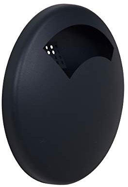 ROSSIGNOL Cendrier mural Disco 0,5 l en acier revêtu par pulvérisation avec UV absorbant Anthrazitgrau matt