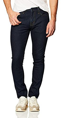 Amazon Essentials Jeans Elasticizzati Skinny - colori fuori produzione Uomo, Slavato, 31W / 32L