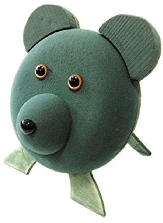 OASIS Steckschaum BIOLINE Teddy-Bär Gesicht 30cm Steckmasse Steckschwamm