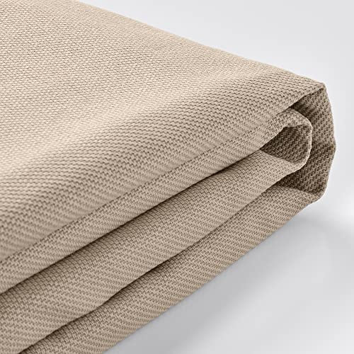 IKEA EKTORP Bezug für 3-Sitzer Sofa mit Chaiselongue/Hallarp Beige