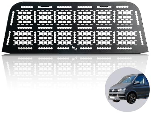 040 Parts MOLLE-bräda för cykelhållaren på VW T5/T6/T6.1, bagagehållare, offroad-tillbehör, kompatibel med originalcykelhållare