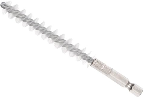 CoCud Bürstenkopf, 10 mm Durchmesser, 72 mm Länge, Nylon-Drahtbürsten mit 1/4 Sechskantschaft - (Anwendungen: für Bohrmaschinen)
