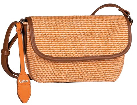 Gabor bags Eleanor Damen Überschlagtasche Umhängetasche Mittelgroß Orange