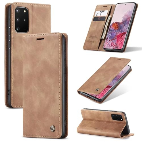 SLWYF Handyhülle für Google Pixel 6a Hülle Premium Lederhülle Klappbar Flip Case Tasche Magnet Kartenfach Standfunktion Klapphülle Schutzhülle für Google Pixel 6a, Braun