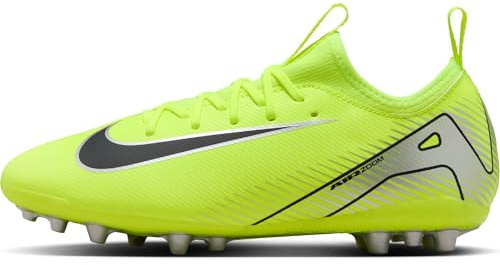 Nike Jr. Mercurial Vapor 16 Academy AG Low-Top (jüngere/ältere Kinder) Fußballschuh, Volt/Black, 38 EU