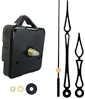 Navna - Piezas de reparación de movimiento de reloj de pared - Mecanismo de movimiento de reloj de pared - Funciona con batería para reloj de pared