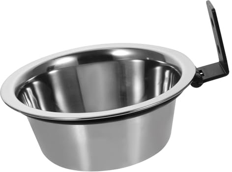 GARVALON Elevated Dog Bowl Wall Mounted Feeding Station Raised Pet Food Water Dish Smooth Surface Easy to Clean Comfortable for Dogs and Cats