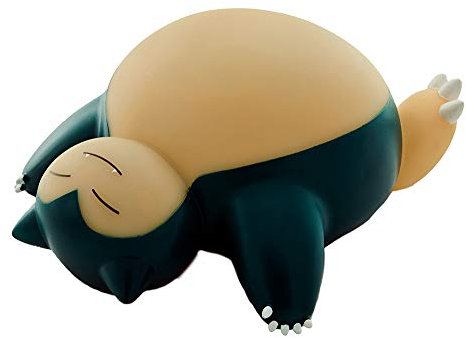 Madcow Teknofun - Licence Officiel Pokemon - Figurine Lumineuse Ronflex 10,5 Cm - sans Fil - 2 Modes d'Eclairage - USB (câble Inclus) - Bleu et Beige - pour Enfants à partir de 6 Ans - 811361