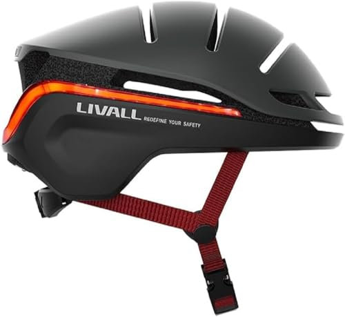 LIVALL Evo21 Fahrradhelm, Black, L 58-62 cm
