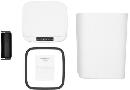 Poubelle électrique multifonction - Sac poubelle inclus - Capteur automatique - 16 l - Cuisine, salle de bain, bureau