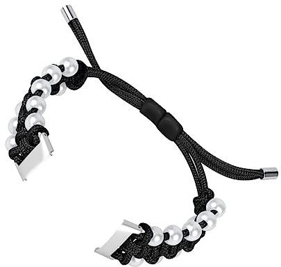 UPKOCH Handgestricktes Uhrenarmband Für Luxe Modisches Uhrenarmband Als Ersatz Für Smartwatch Kompatibel Für Unisex-erwachsene Schwarz