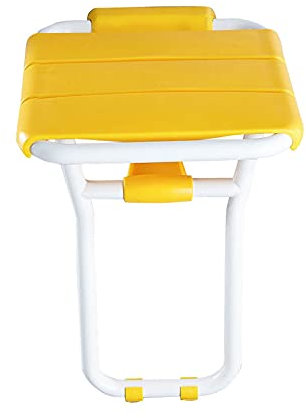 Duschstuhl, Duschsitz für die Innendusche, Wandmontage, Badhocker, Edelstahl, Badezimmerwand, klappbarer Bankstuhl, Duschklappsitz, Duschsitz