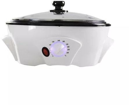 BNZCZY Coffee Bean Roaster Machine,800G Coffee Roaster Machine for Home Use,1200W Non-stick Cofee Roaster,0-240℃ Temperature Adjustment,for Cafes, Homes, Clubs