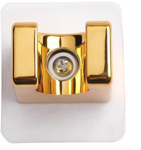 Support de pommeau de douche réglable sans perçage, convient à tous les types de pommeaux de douche (doré)