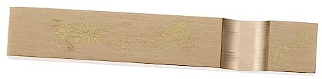 Sosoport Kalligrafie Papiergewicht Massivem Messing Dekoratives Briefbeschwerer Für Chinesische Kalligrafie Und Malerei Runde Kanten Oberfläche Für Schreibübungen