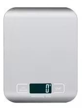 Báscula digital de Cocina con Pantalla LCD - Acero Inoxidable - Balanza de Alimentos Multifuncional 5 kg/1g - balanzas electrónicas, joyería, para el hogar, pesaje de alimentos.