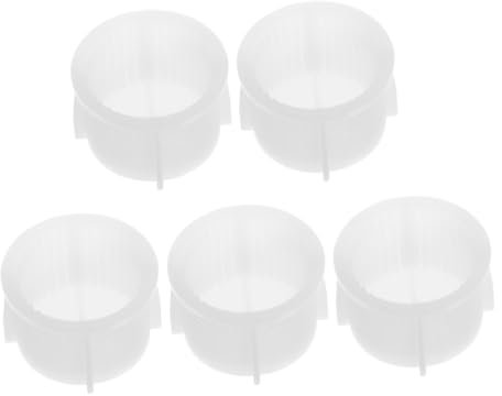 Angoily 5pcs Replacement Washer Water Inlet Valve Filter Screens Extended Design Plastic Inlet Screen Easy to Install Clean