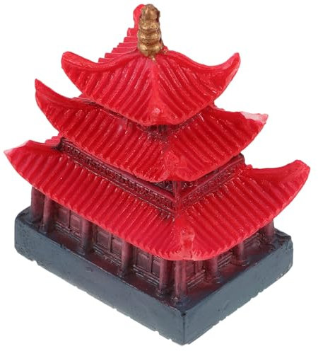 UKCOCO Decorazione per Miniatura Padiglione Statua per Bonsai Leggero Facile per Paesaggio da Tavolo per Regali Speciali