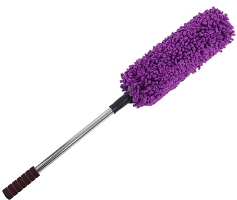Alipis Plumero de Microfibra para Coche Cepillo Suave 1 Pieza Limpieza de Polvo Accesorios de Automóvil para Coche Exterior