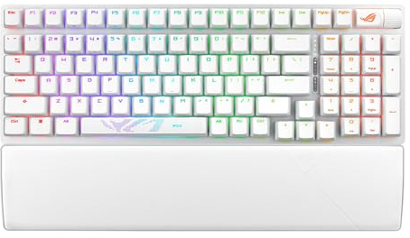 ASUS - Clavier ROG Strix Scope II 96 RX Wireless Blanc
