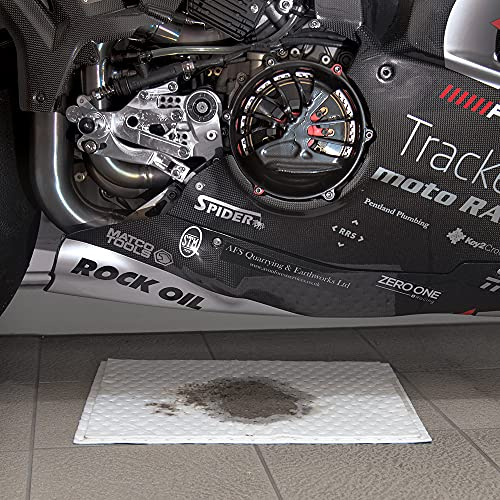 Oxford Products Premium pastiglie assorbenti Olio (Olio/Carburante e Alcuni liquidi frenanti). per Garage o Officina Utilizzare Auto/Moto.